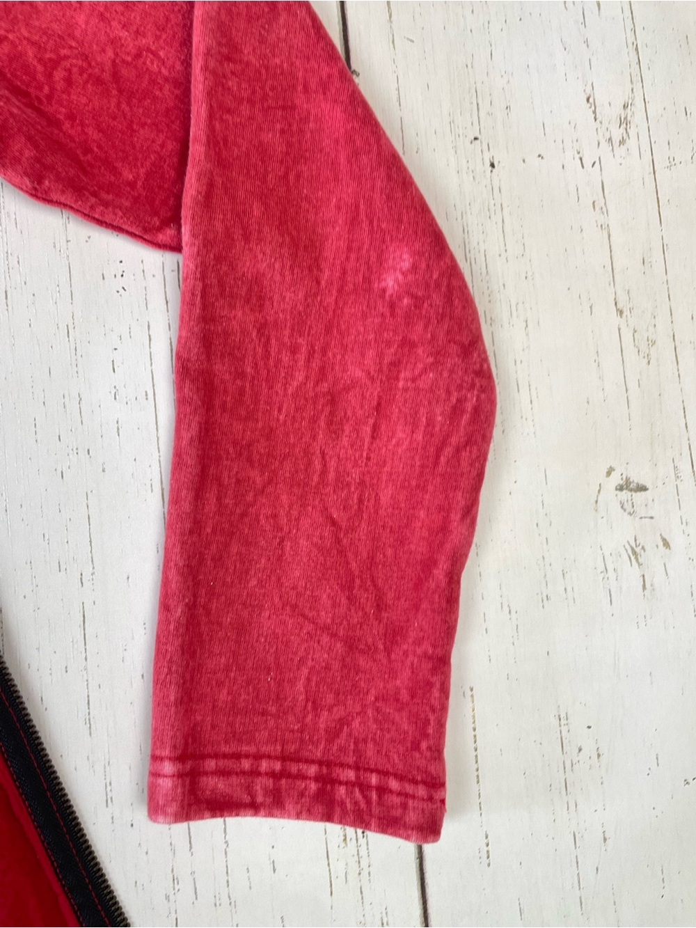 Rising International Patchwork Embroidered Long Zip Up Hoodie *Made in Nepal - Picture 14 of 16